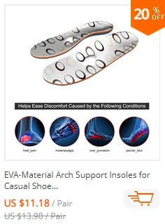 Flat Feet Template Arch Support Orthopedic Insoles,Men Women Plantar Fasciitis Heel Pain Orthotics Insoles Sneakers Shoe Inserts
