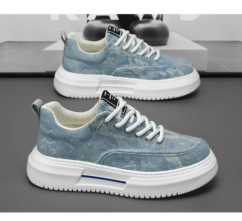 2025 Sneakers For Men Breathable Non-Slip Sport Shoes Male Fashion Casual Platform Shoes Comfortable Outdoor Running Shoes