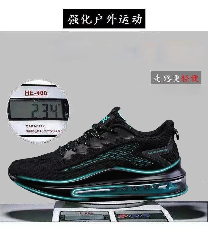 Men's Sneakers 2025 Fashion Non-slip Shock-absorbing Sports Running Shoes Man Lightweight Breathable Training Shoes Tennis Shoes