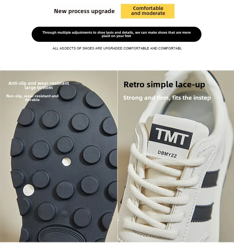 Women's Sneakers Luxury Leather Casual Shoes New Tennis Training Shoes for Women Platform Heighten Vulcanize Shoes Zapatos Mujer