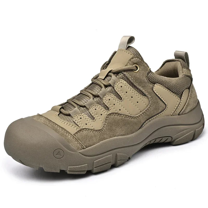 Non-Slip Outdoor Male Sneakers New Suede Leather Treking Footwear for Men Casual Hiking Shoes Travel Climbing Camping Trainers