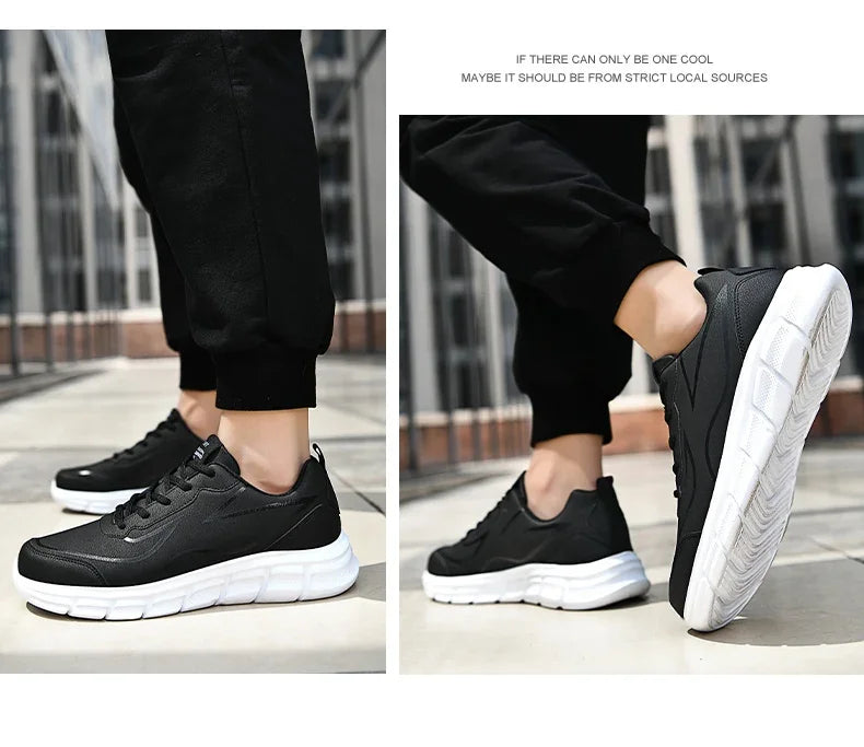 Men's Autumn Waterproof Sneakers Men Casual Sports Shoes Anti-skid Durable Running Tennis Trainers Man Fashion Casual Sneakers