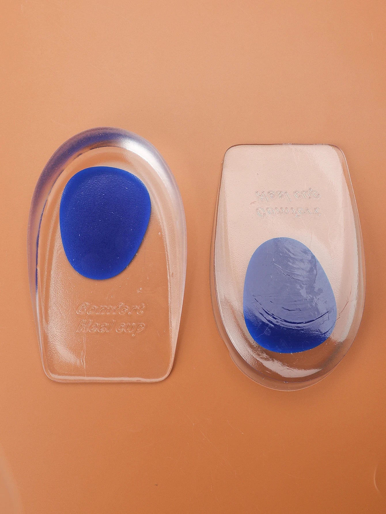 Silicone insole heel pad for male and female bone spurs to protect the heel, relieve soft pain, and relieve stress. Heel pad