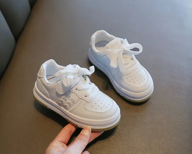Children's Sneakers Spring Autumn Versatile White Sneakers for Kids Girls School Running Tennis Shoes Fashion Boys Sports Shoes