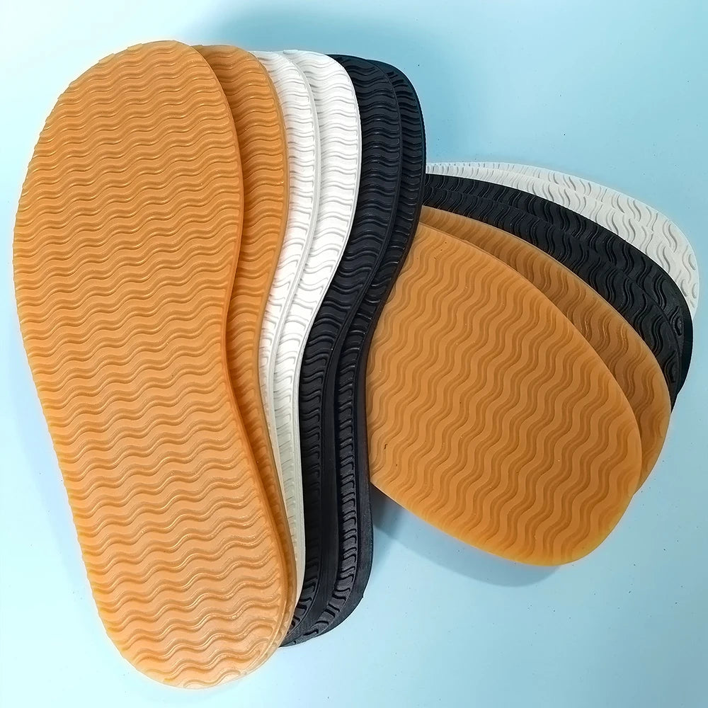 Rubber Soles for Bottom of Shoes Repair Replacement Material for Shoes Non-Slip Full Sole Protector Sneakers DIY Outsole Insoles