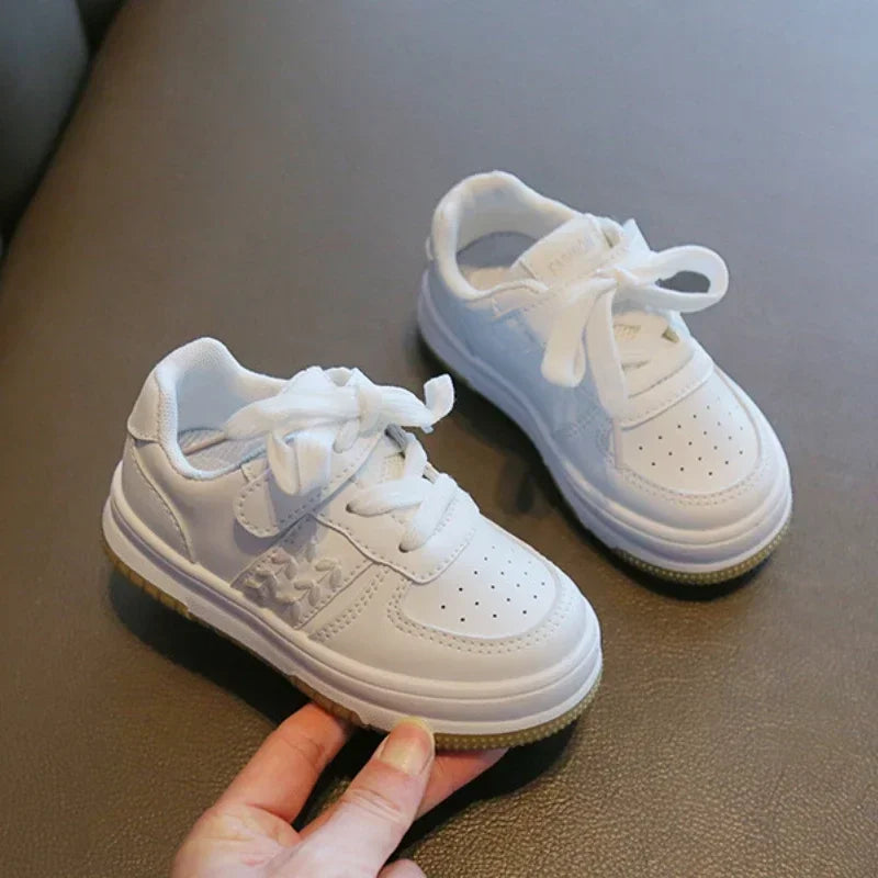 Children's Sneakers Spring Autumn Versatile White Sneakers for Kids Girls School Running Tennis Shoes Fashion Boys Sports Shoes