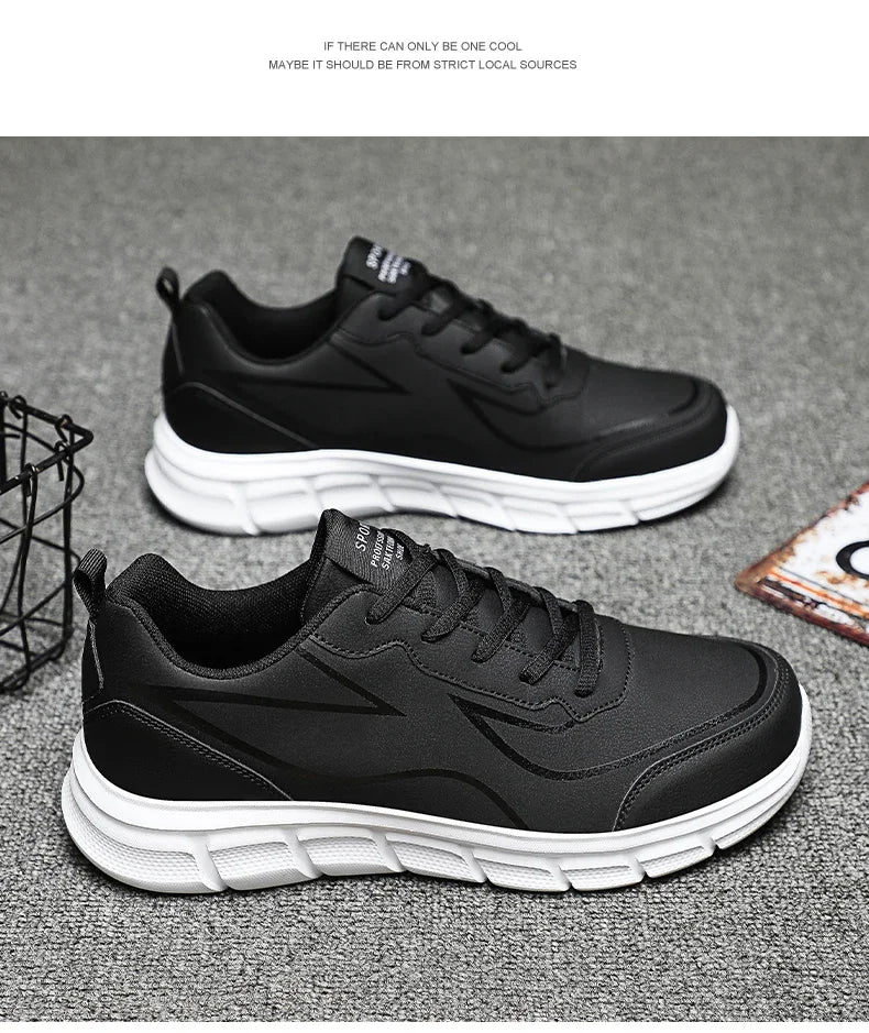 Men's Autumn Waterproof Sneakers Men Casual Sports Shoes Anti-skid Durable Running Tennis Trainers Man Fashion Casual Sneakers