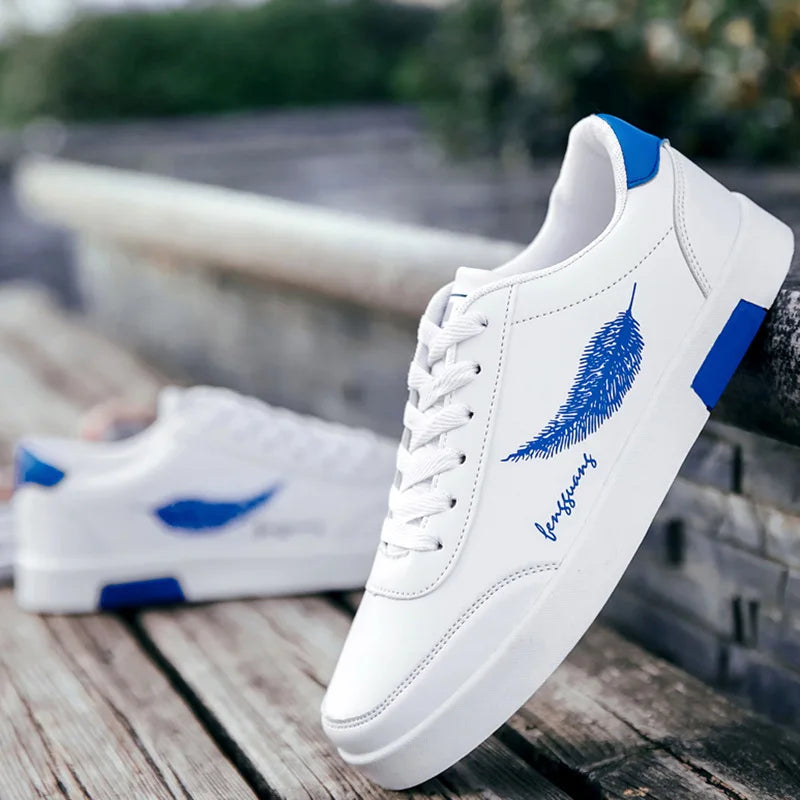 Men Sneakers Summer Men's White Sports Shoes Fashion Male Leather Casual Light Sports Shoes Zapatillas Hombre Chaussure Homme