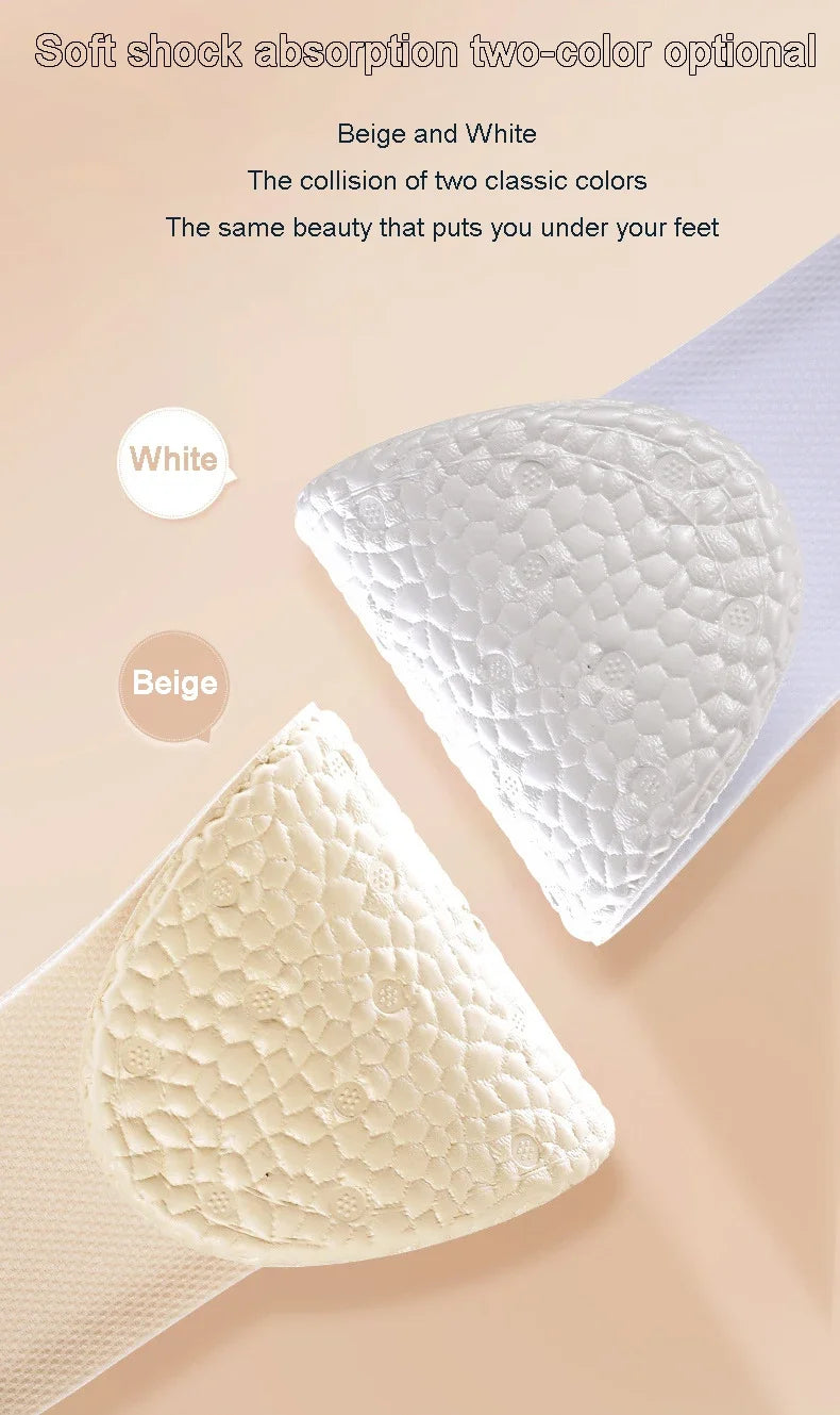 Height Increase Shoe Insole Men Women Sports Running Shock Absorbing Inserts Comfortable Soft Foot Care Pads Breathable Cushion