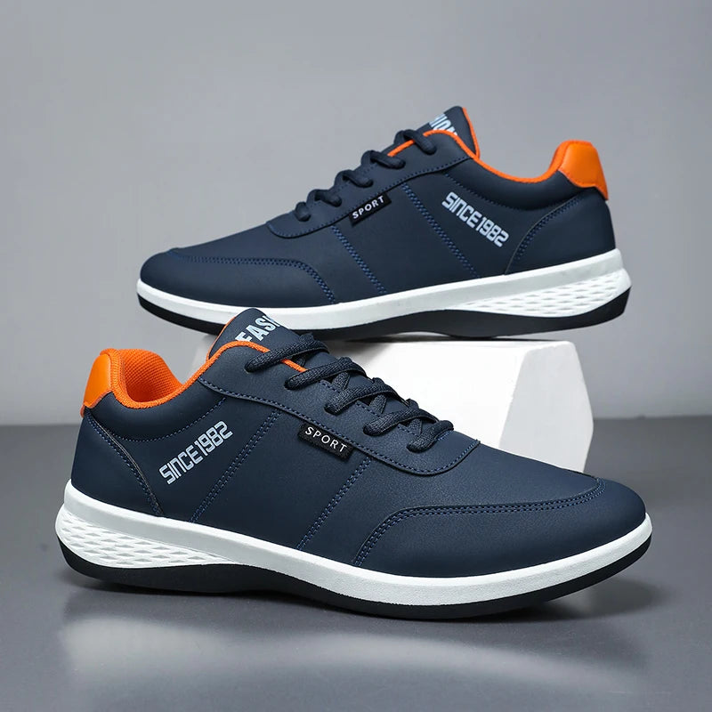 Sneakers Shoes Man Flat Bottomed Sports Shock-absorbing Comfortable Lace Up Summer Training Soft Soled Outdoor Running Shoes