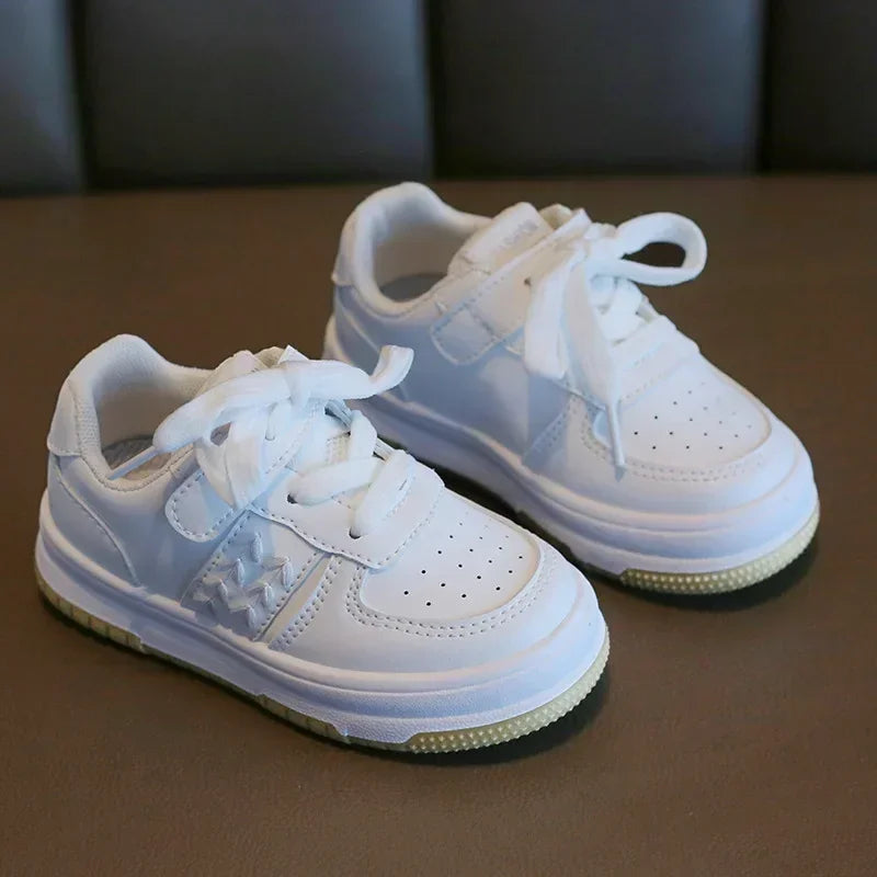Children's Sneakers Spring Autumn Versatile White Sneakers for Kids Girls School Running Tennis Shoes Fashion Boys Sports Shoes