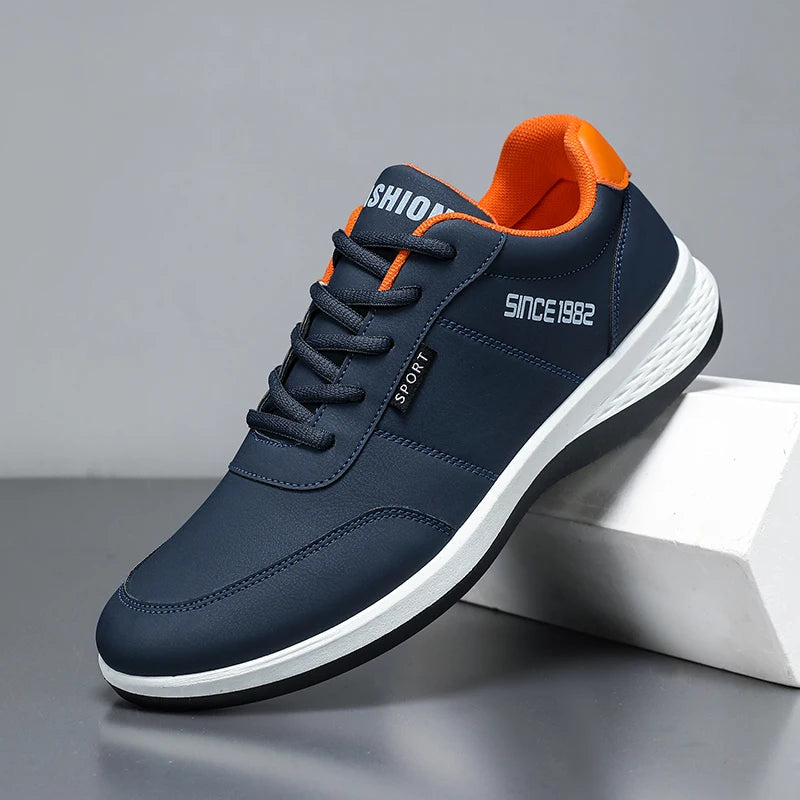 Sneakers Shoes Man Flat Bottomed Sports Shock-absorbing Comfortable Lace Up Summer Training Soft Soled Outdoor Running Shoes