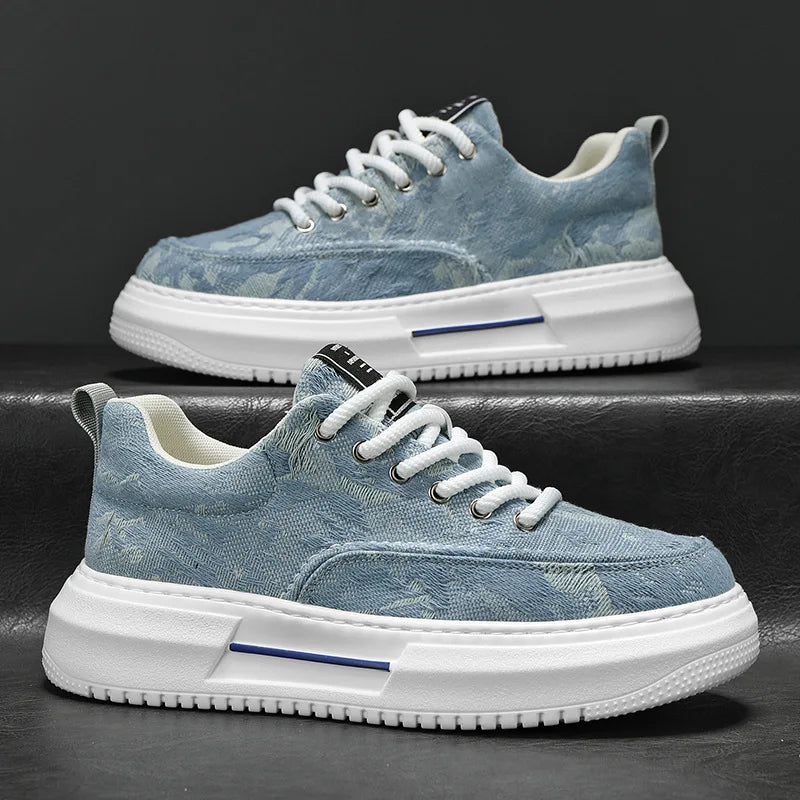 2025 Sneakers For Men Breathable Non-Slip Sport Shoes Male Fashion Casual Platform Shoes Comfortable Outdoor Running Shoes