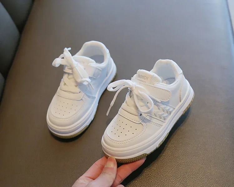 Children's Sneakers Spring Autumn Versatile White Sneakers for Kids Girls School Running Tennis Shoes Fashion Boys Sports Shoes