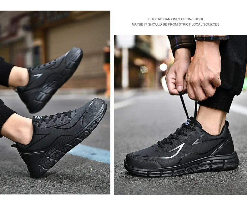 Men's Autumn Waterproof Sneakers Men Casual Sports Shoes Anti-skid Durable Running Tennis Trainers Man Fashion Casual Sneakers