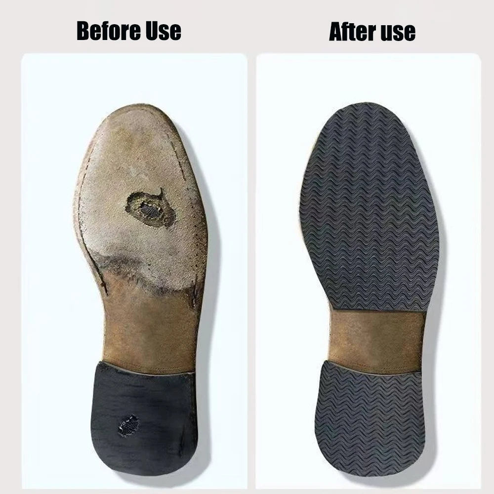 Rubber Soles for Bottom of Shoes Repair Replacement Material for Shoes Non-Slip Full Sole Protector Sneakers DIY Outsole Insoles