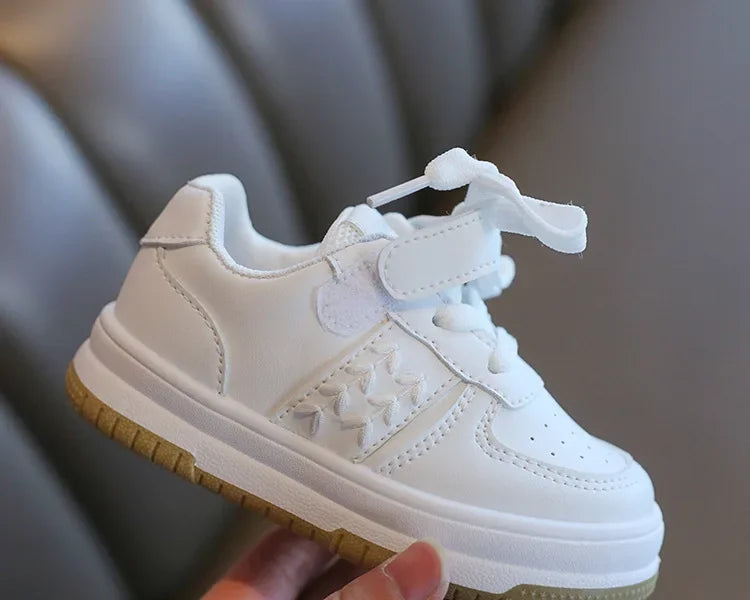 Children's Sneakers Spring Autumn Versatile White Sneakers for Kids Girls School Running Tennis Shoes Fashion Boys Sports Shoes