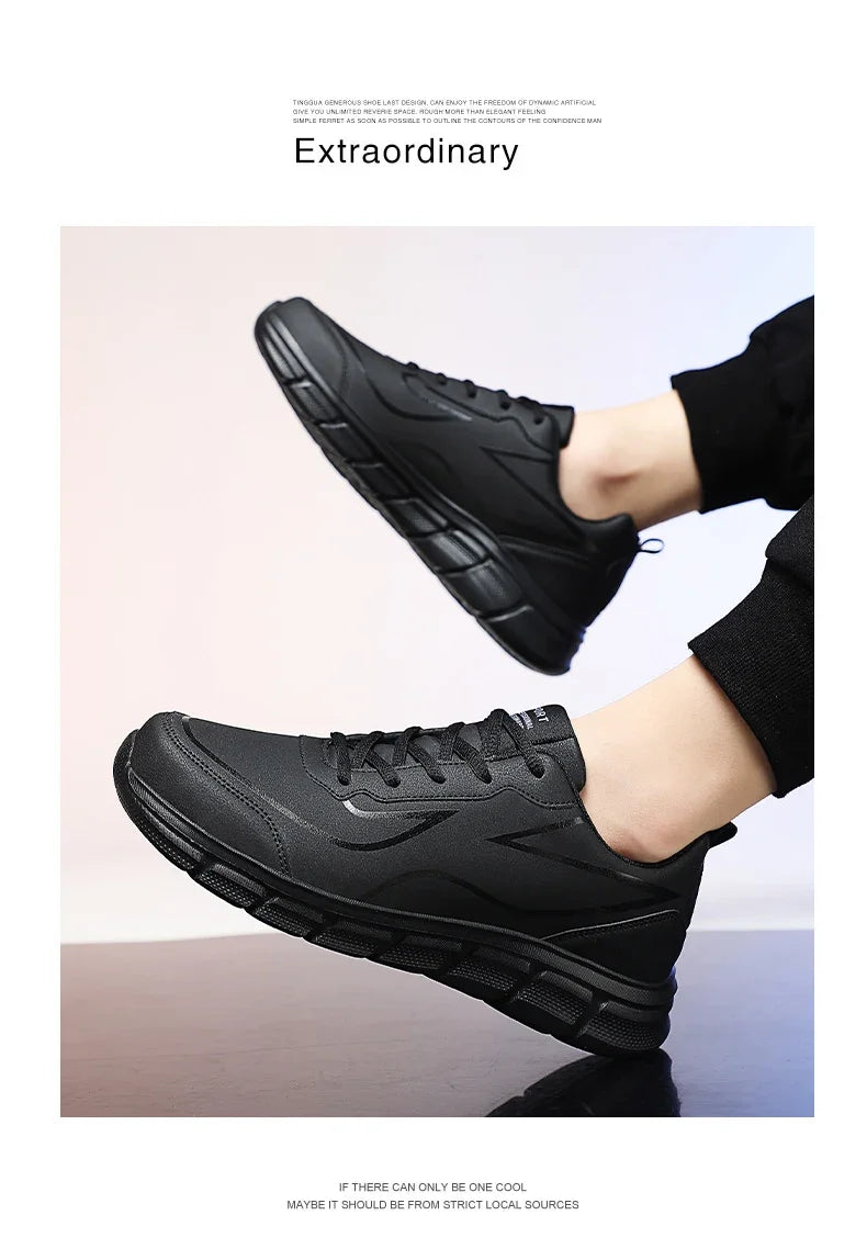 Men's Autumn Waterproof Sneakers Men Casual Sports Shoes Anti-skid Durable Running Tennis Trainers Man Fashion Casual Sneakers