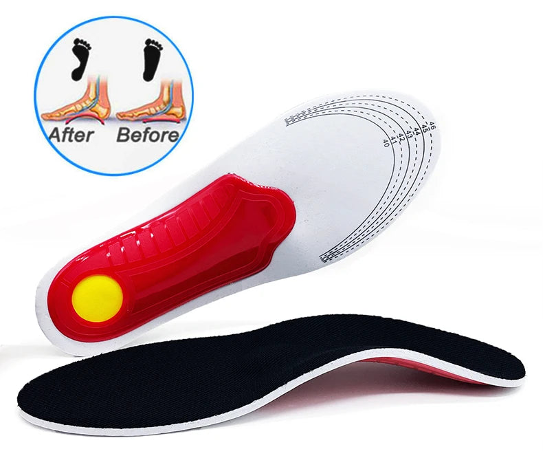 Orthotic Insole Arch Support Flatfoot Orthopedic Insoles For Feet Ease Pressure Of Air Movement Damping Cushion Padding Insole