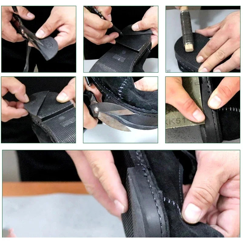 Wear-resistant Outsole Insoles For Shoes Repair Anti-Slip Sole Protector For Basketball Shoes Sneakers Heel Rubber Shoe Pads