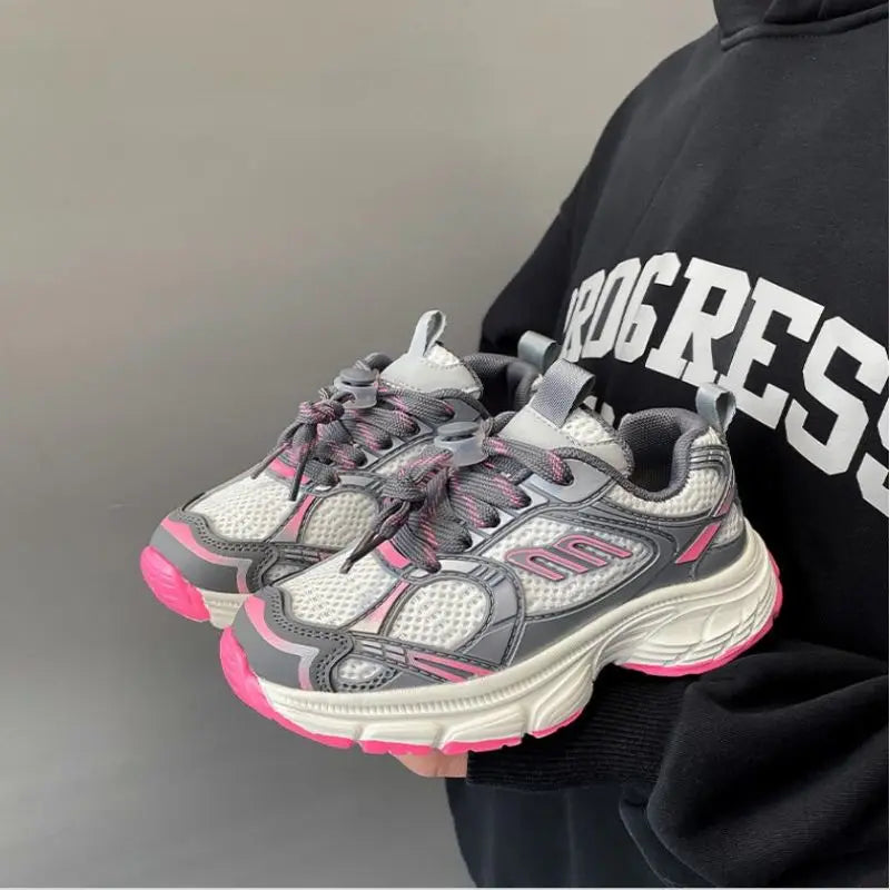 Kids Sneakers New 2025 Spring Summer Fashion Casual Sports Boys Girl Running Trainers Children Mesh Breathable Soft Sole Sneaker