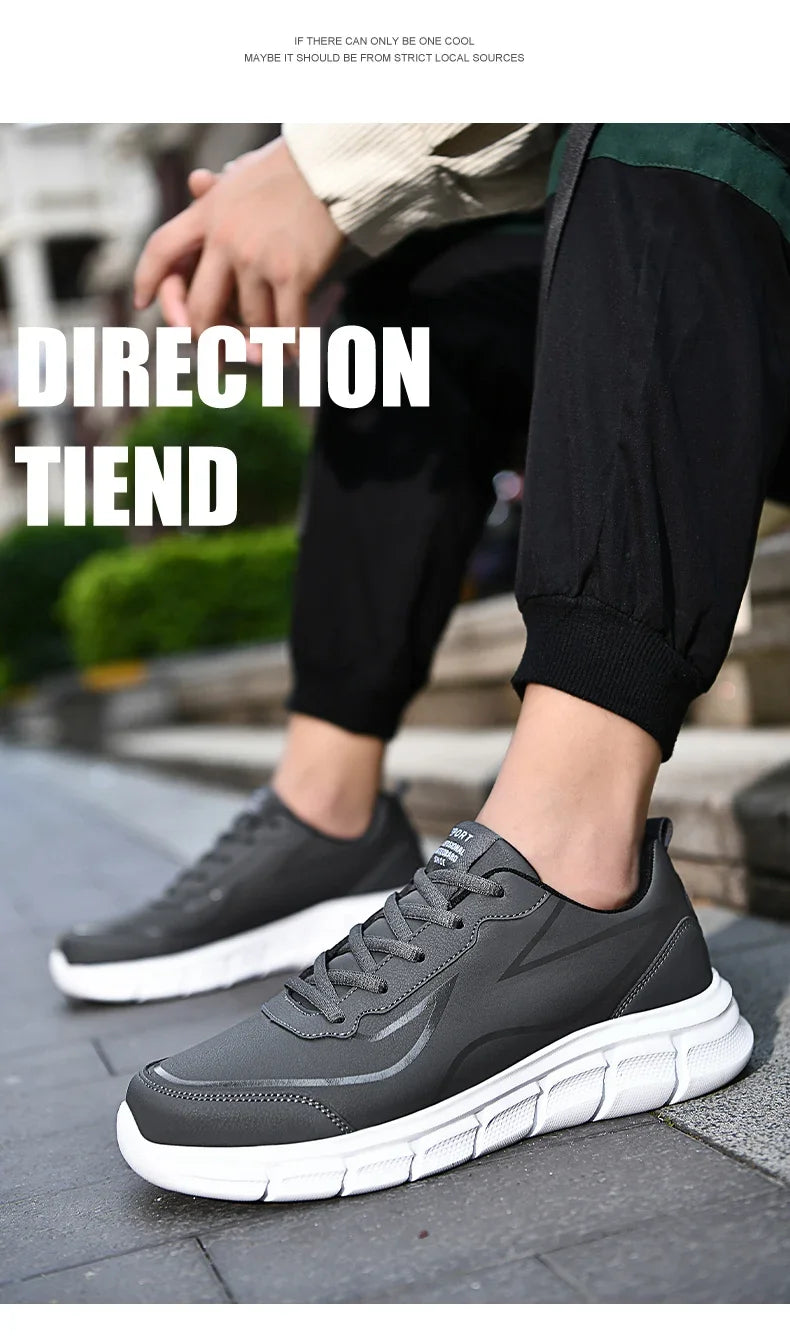 Men's Autumn Waterproof Sneakers Men Casual Sports Shoes Anti-skid Durable Running Tennis Trainers Man Fashion Casual Sneakers