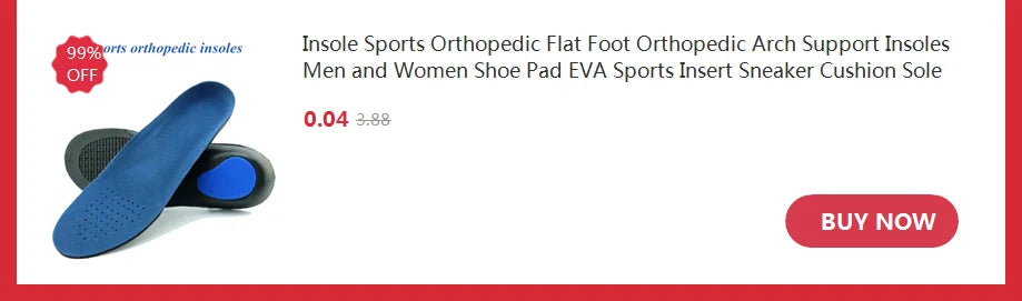 Height Increase Insole for Feet Comfort Plantar Fasciitis Shoes Insoles Men Women Sports Air Shock Absorbing Shoe Pads 1/2Pair