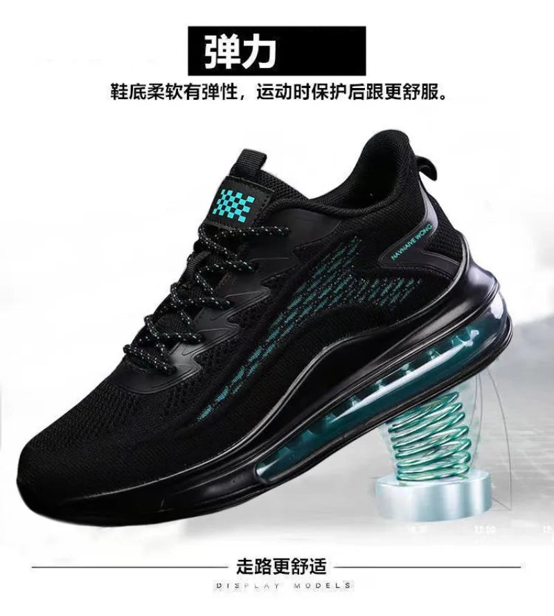 Men's Sneakers 2025 Fashion Non-slip Shock-absorbing Sports Running Shoes Man Lightweight Breathable Training Shoes Tennis Shoes