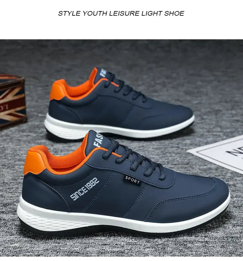 Sneakers Shoes Man Flat Bottomed Sports Shock-absorbing Comfortable Lace Up Summer Training Soft Soled Outdoor Running Shoes