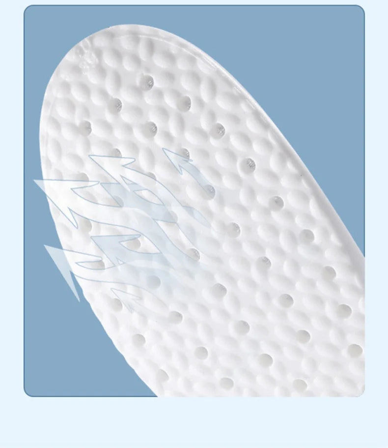 Height Increase Insole for Feet Comfort Plantar Fasciitis Shoes Insoles Men Women Sports Air Shock Absorbing Shoe Pads 1/2Pair